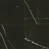 Marble Attache Nero   24x24 Matte