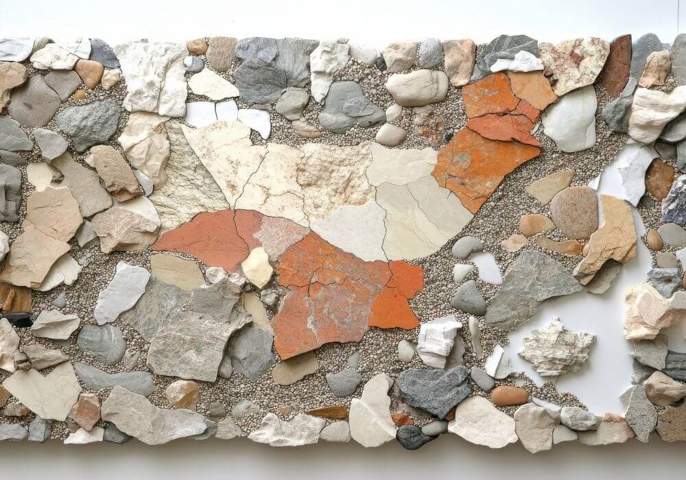 Mixed-Material Mosaics