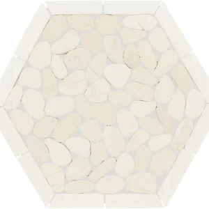 Pebble Oasis Icicle Framed Hex Pebble
