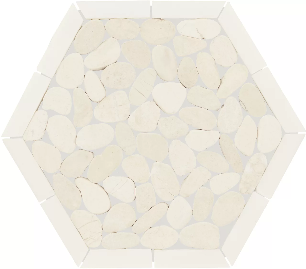 Pebble Oasis Icicle Framed Hex Pebble